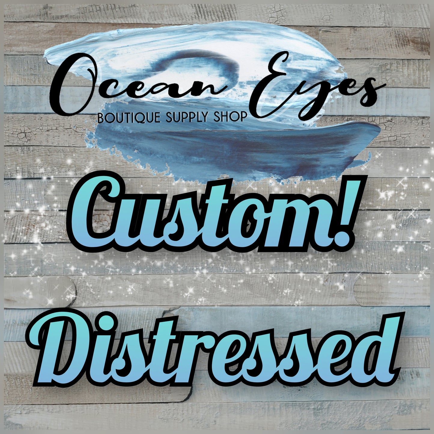 Pre Order - Distressed - CUSTOM - Your Design!!