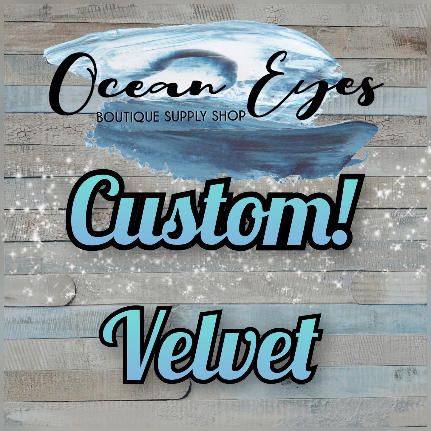 Pre Order - Velvet - CUSTOM - Your Design!!